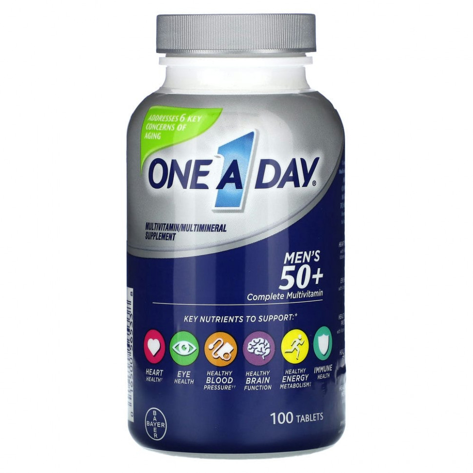 One-A-Day, Men's 50+, Healthy Advantage, / , 100   3940