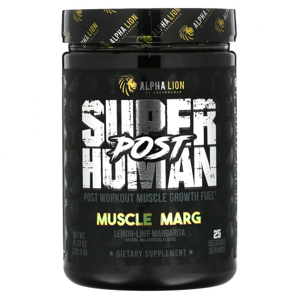 ALPHA LION, SuperHuman Post, Muscle Marg,     , 322,5  (11,37 )  7620