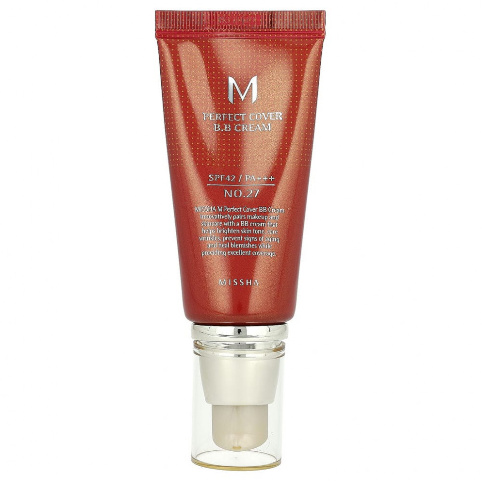 Missha, Perfect Cover BB Cream, BB-, SPF 42 PA+++,  27  , 50   2250