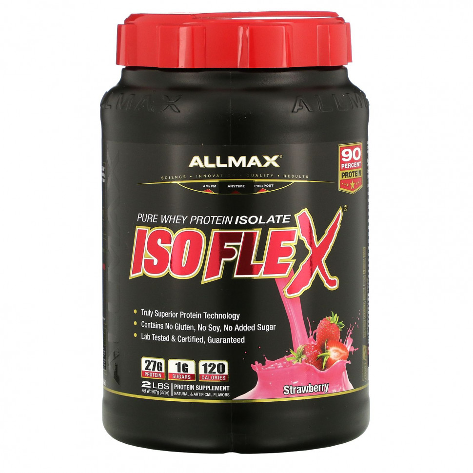 ALLMAX Nutrition, Isoflex, 100%     (WPI -   ), , 2  (907 )  8410