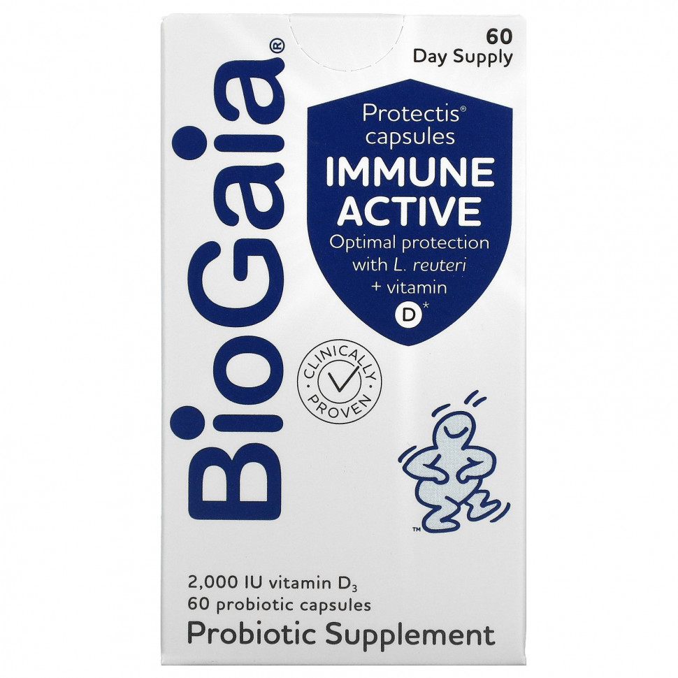 BioGaia, Immune Active,  Protectis, 2000 , 60     6320
