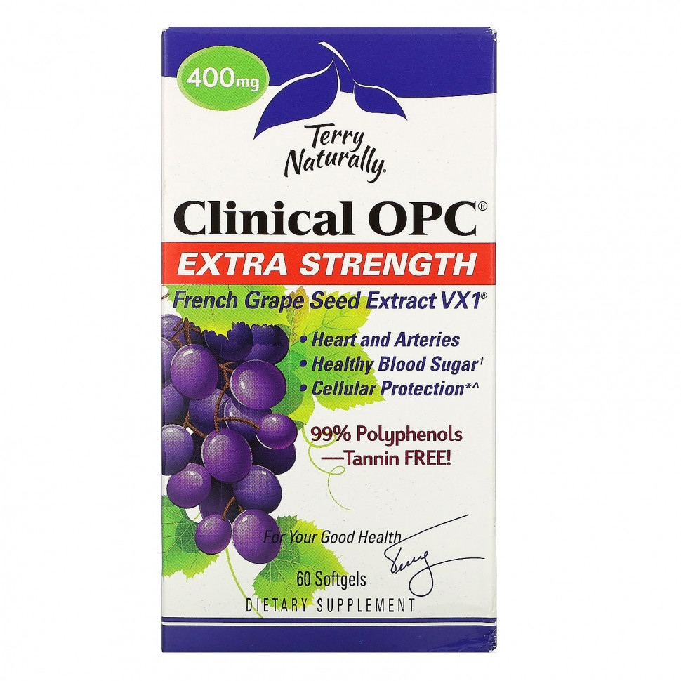 Terry Naturally, Clinical OPC,    , 400 , 60    6740