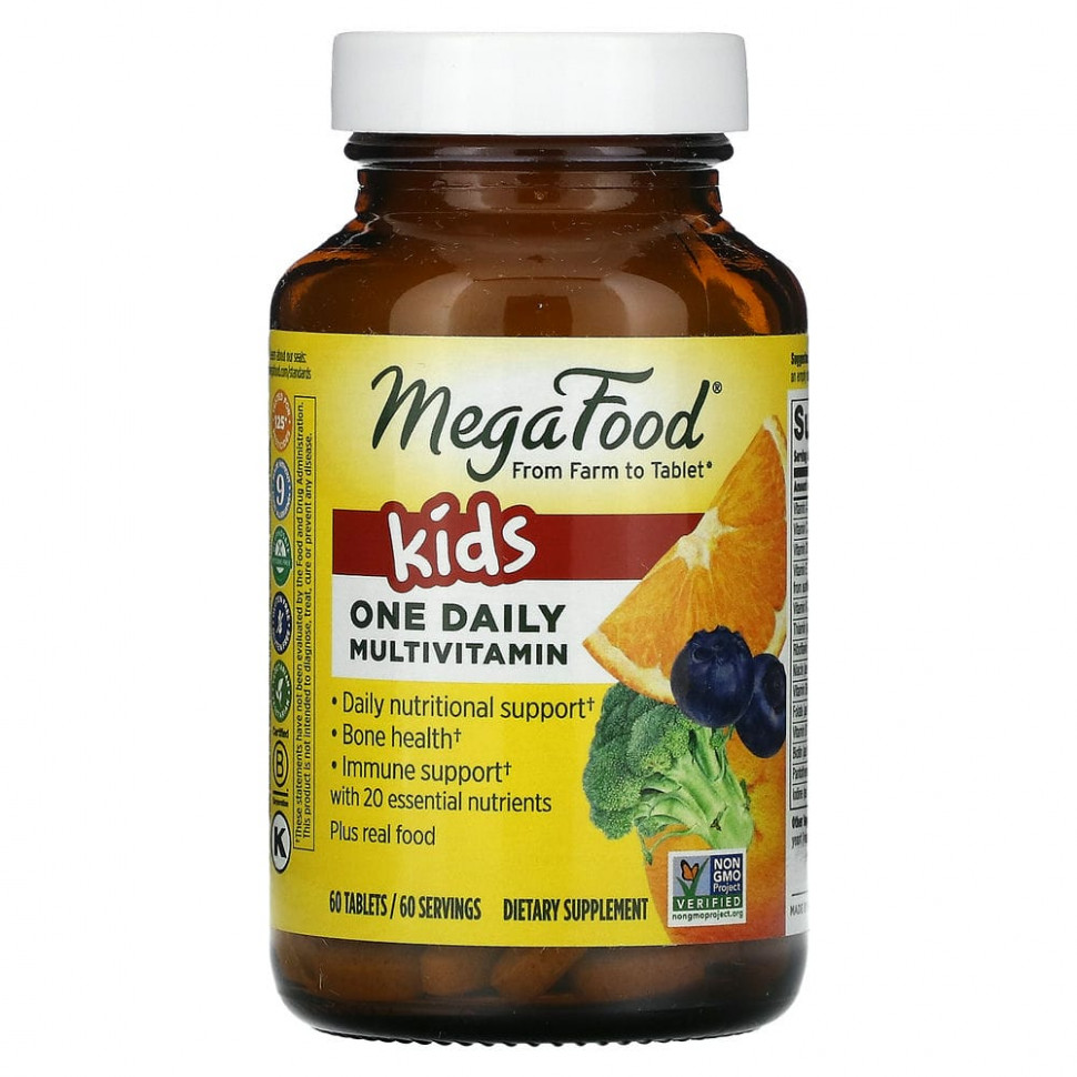 MegaFood, Kids One Daily,   , 60   4920