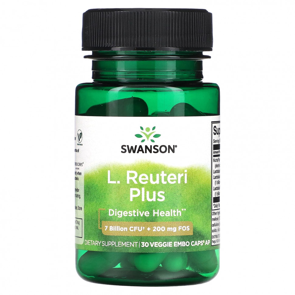 Swanson,   (L. acidophilus), Reuteri Plus, 30      1530