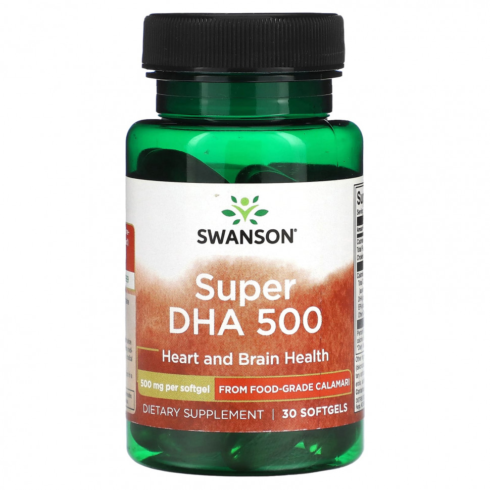 Swanson, Super DHA 500, 500 , 30    2000