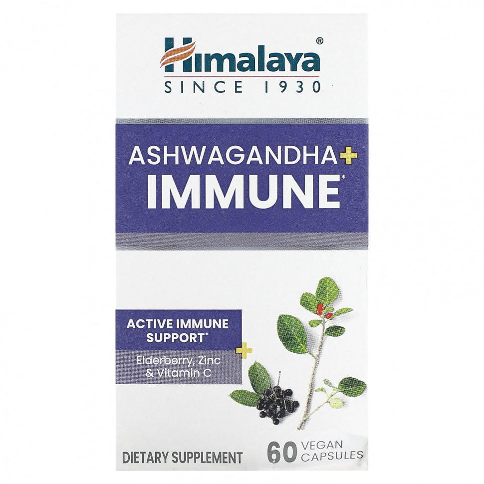 Himalaya, Ashwagandha + Immune`` 60    3110