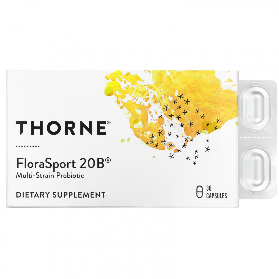 Thorne Research, FloraSport 20B, 30   5850