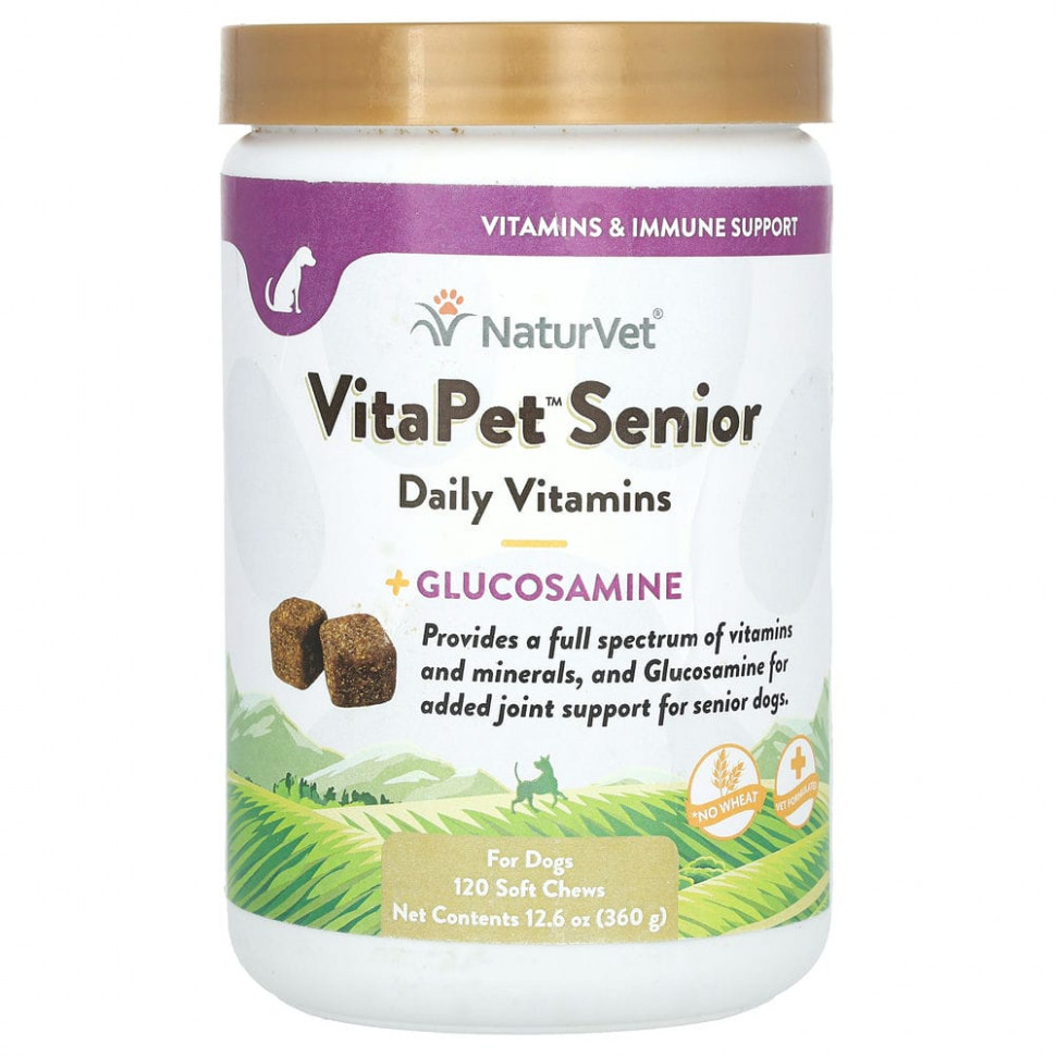 NaturVet, VitaPet Senior,      , 120  , 360  (12,6 )  3810