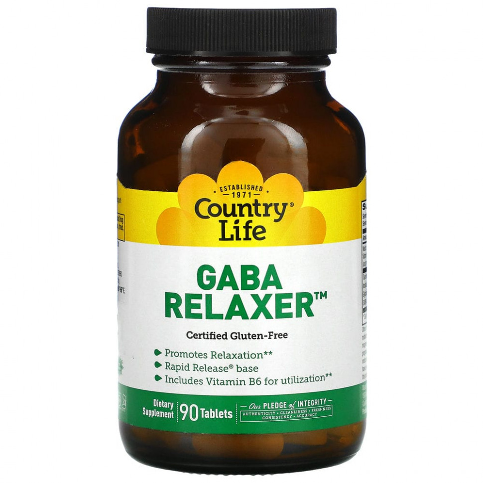  IHerb () Country Life, GABA Relaxer, , 90 , ,    3990 
