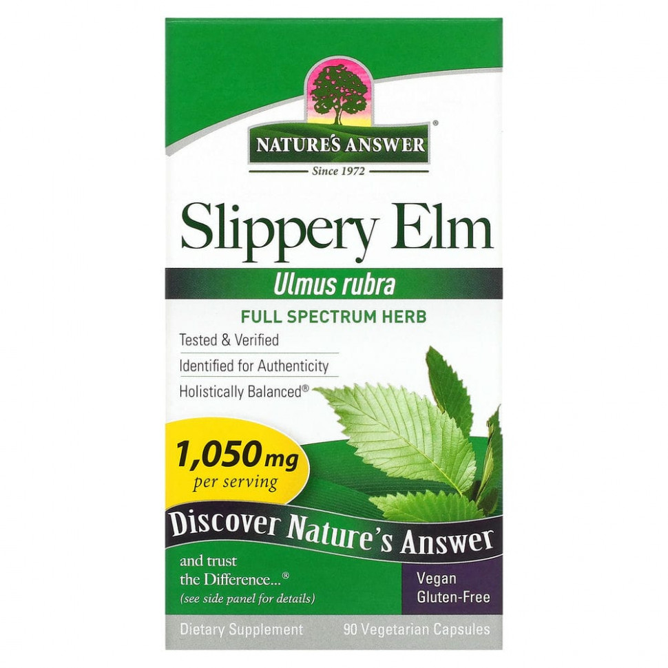  IHerb () Nature's Answer,   (Ulmus Rubra), 350 , 90  , ,    2130 