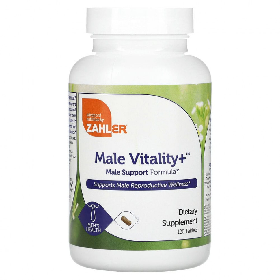 Zahler, Male Vitality +, 120   9330