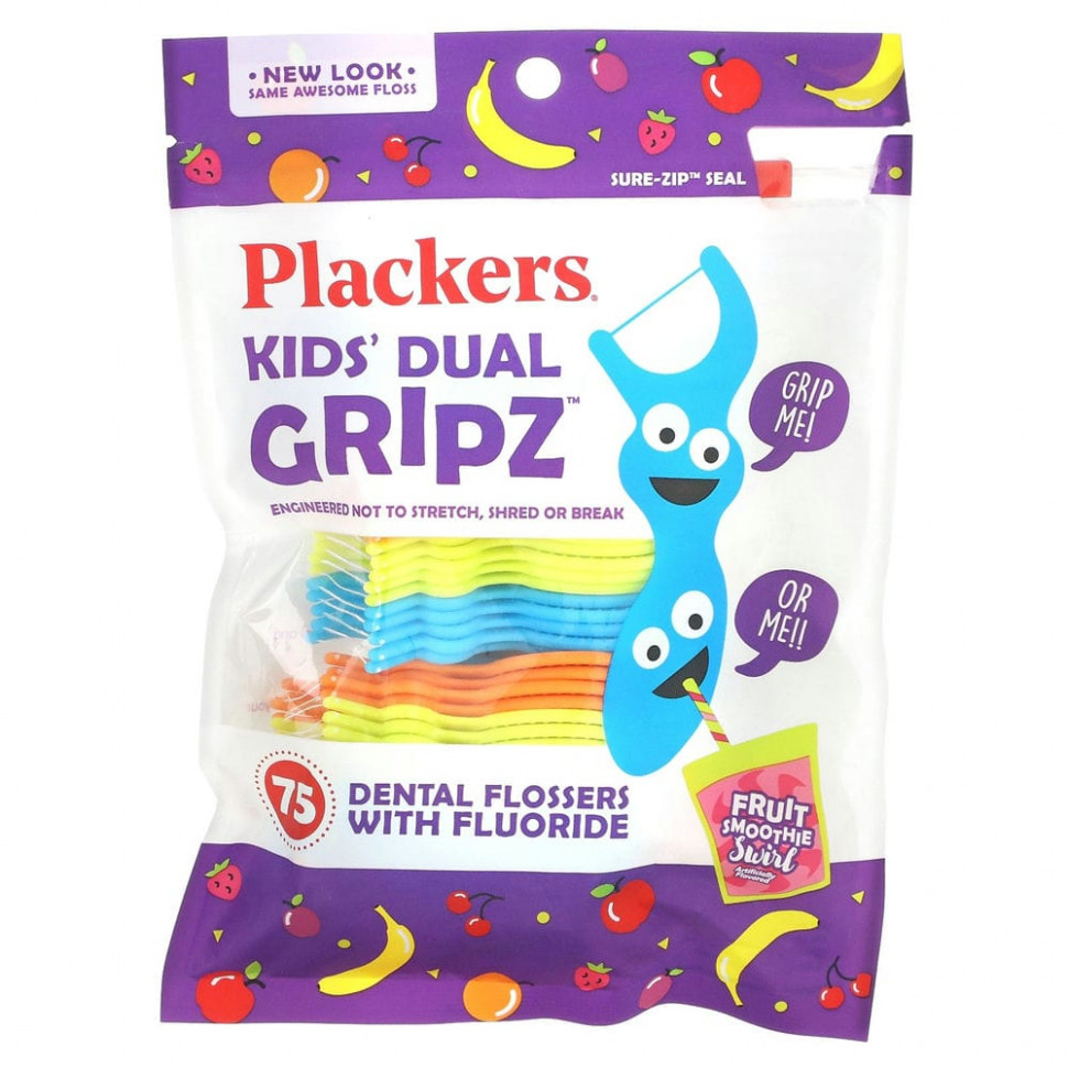 Plackers, Kid's Dual Gripz,    ,  ,  , 75 .  880