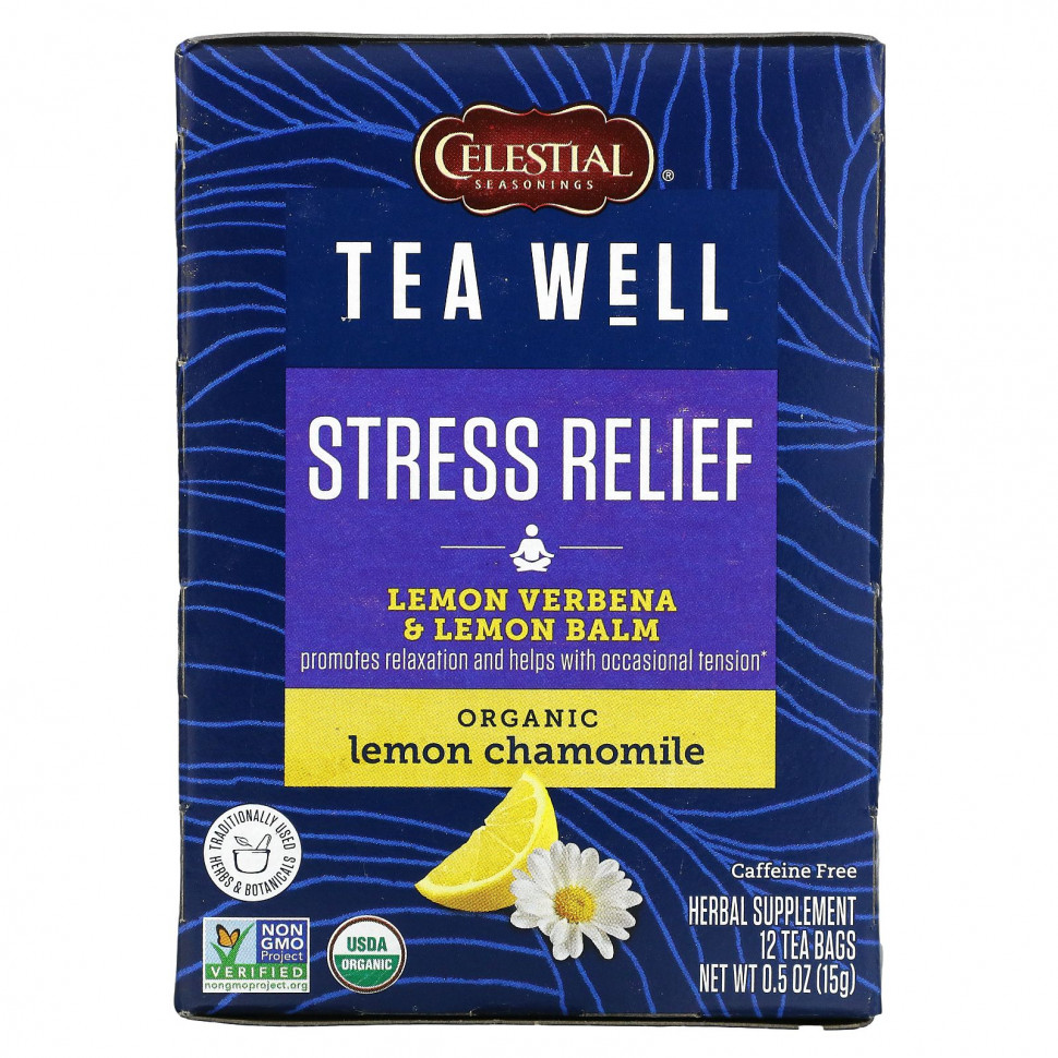 Celestial Seasonings, Stress Relief,    ,   ,  , 12    1,2  (0,06 )  1050