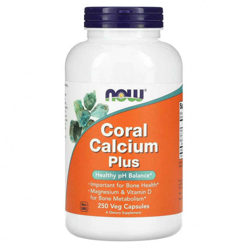 NOW Foods, Coral Calcium Plus, 250    4390