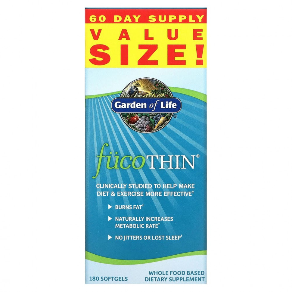 Garden of Life, FucoThin,    , 180     13330