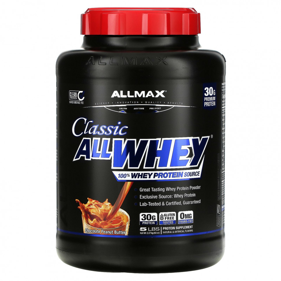 ALLMAX Nutrition, Classic AllWhey, 100%  ,    , 2,27  (5 )  12240