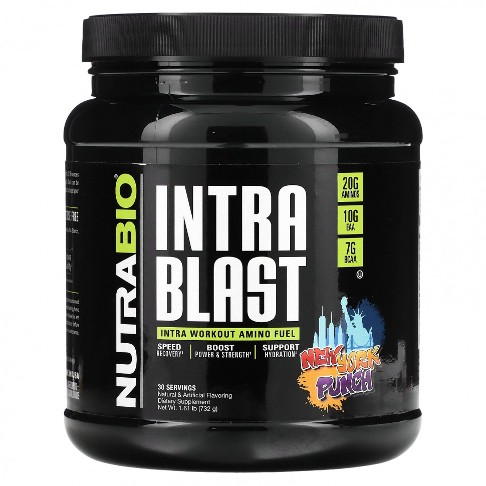 NutraBio Labs, Intra Blast,      , New York Punch, 732  (1,61 )  7270