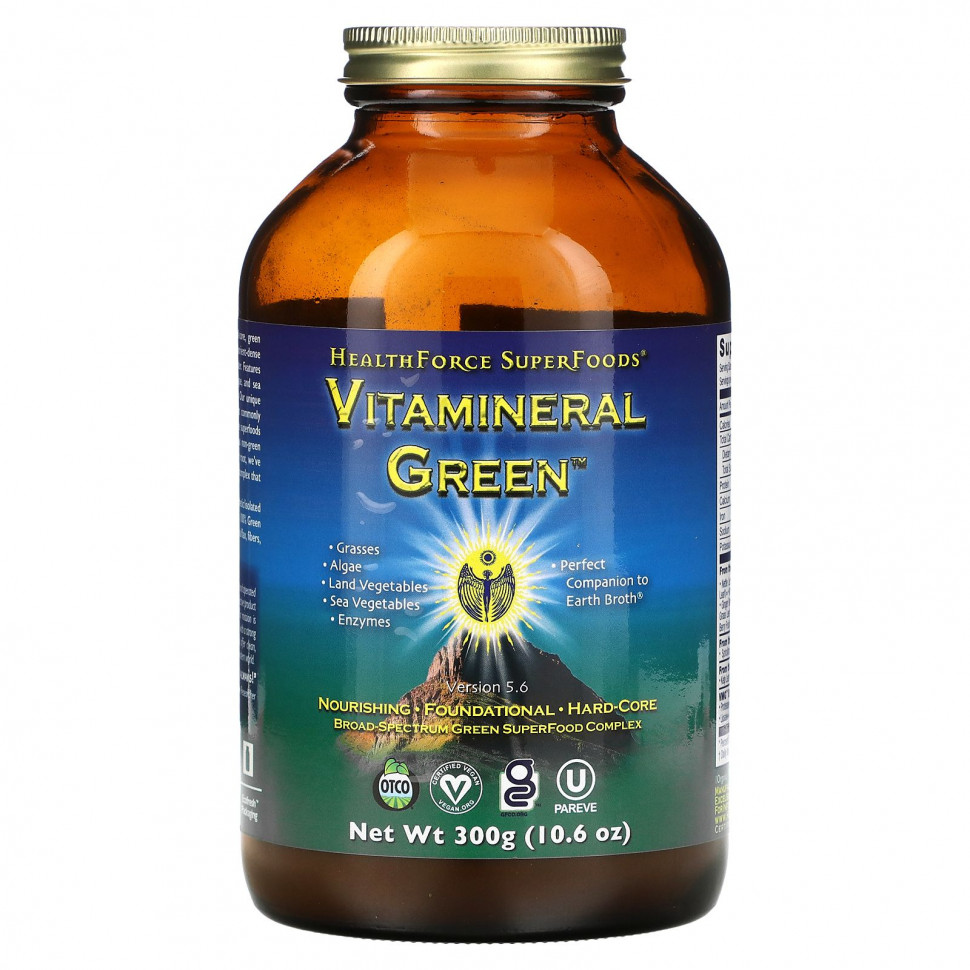 HealthForce Superfoods, Vitamineral Green,  5.5, 300  (10,6 )  9990