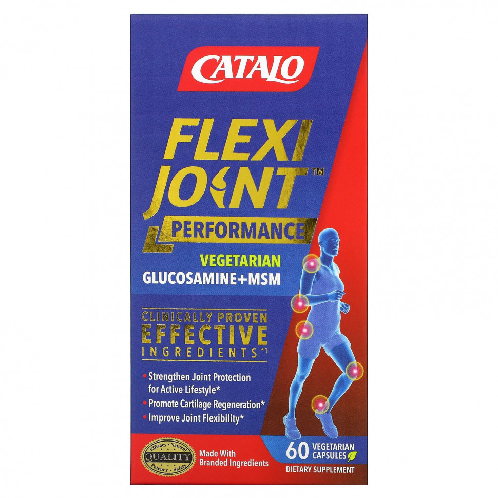  IHerb () Catalo Naturals, FlexiJoint Performance, Glucosamine & OptiMSM, Joint Flexibility, 60 Vegetraian Capsules, ,    4360 