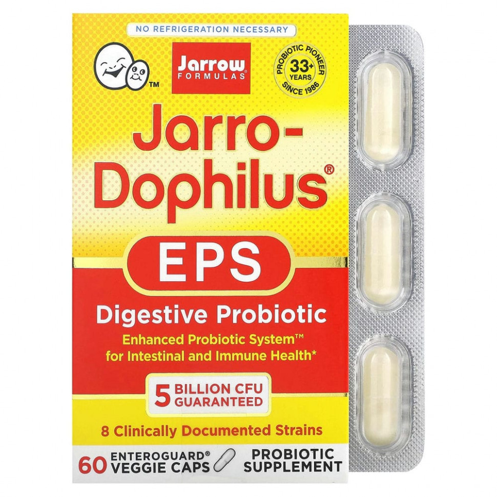 Jarrow Formulas, Jarro-Dophilus EPS,  , 5 , 60   Enteroguard  4970