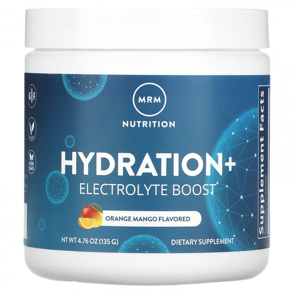 MRM Nutrition, Hydration + Electrolyte Boost,   , 135  (4,67 )  1460