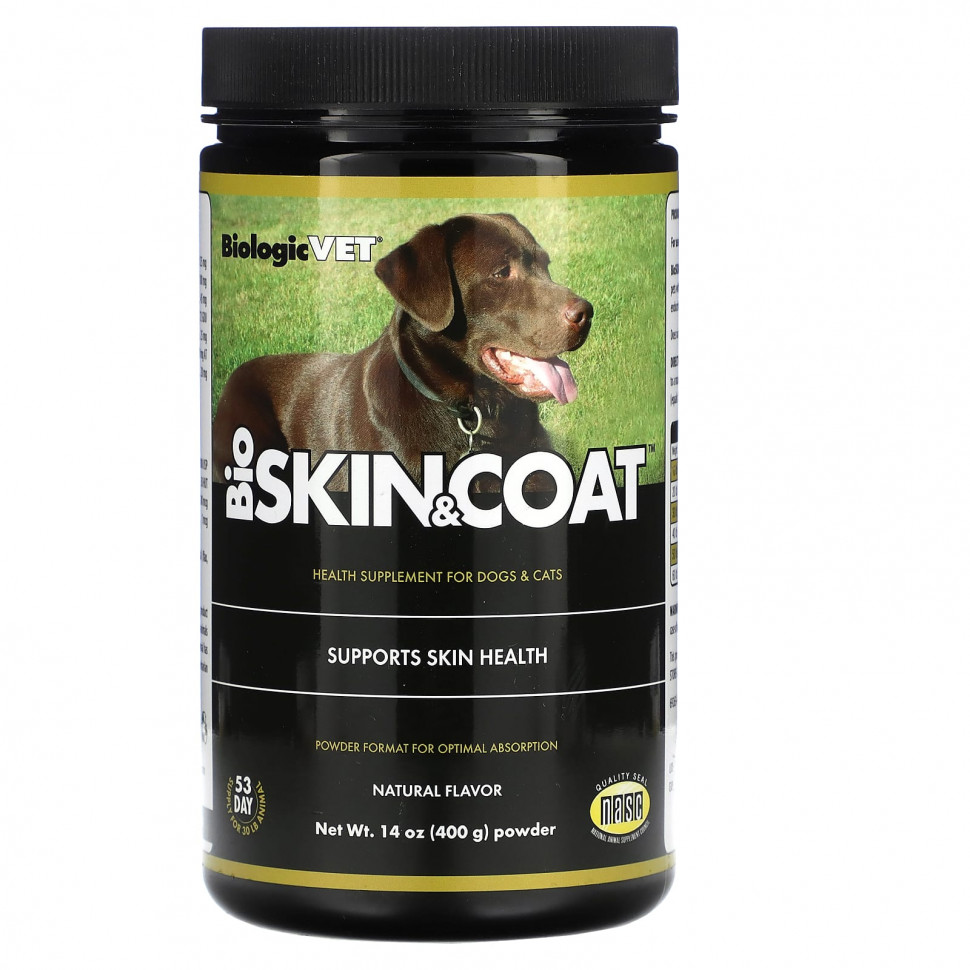 Flora, BiologicVet, BioSkin & Coat,    , , 400  (14 )  6820