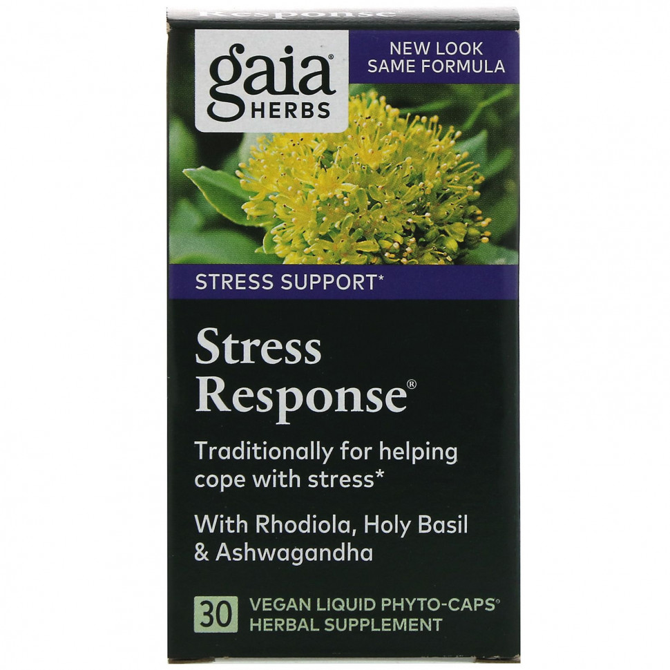 Gaia Herbs, Stress Response, 30   -  3040