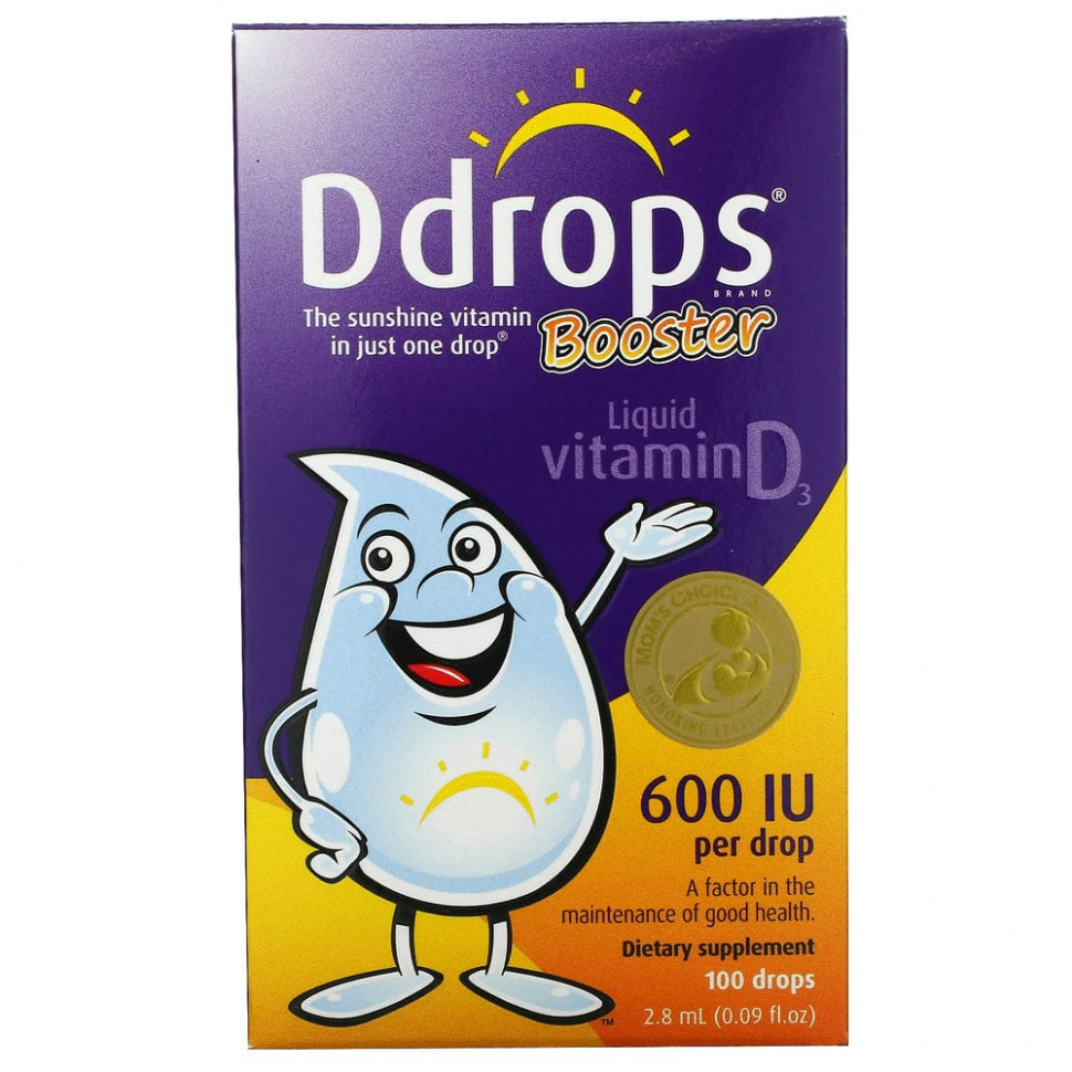 Ddrops, Booster,    D3, 600 , 2,8  (0,09 . )  2860