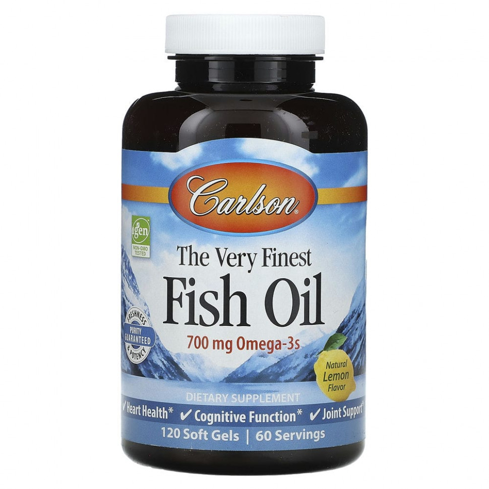 Carlson, The Very Finest Fish Oil,  , 700 , 120    4790