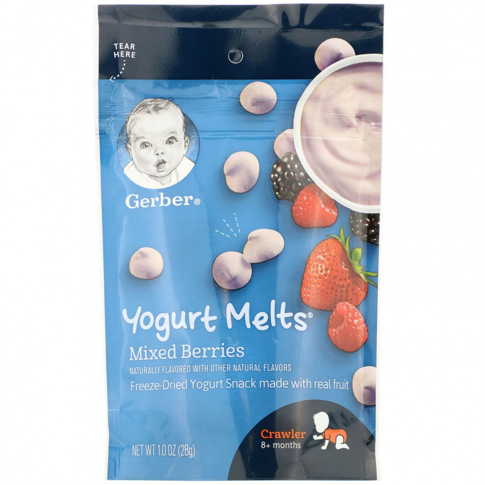 Gerber, Graduates, Yogurt Melts,  8 ,  , 28  (1,0 )  1210