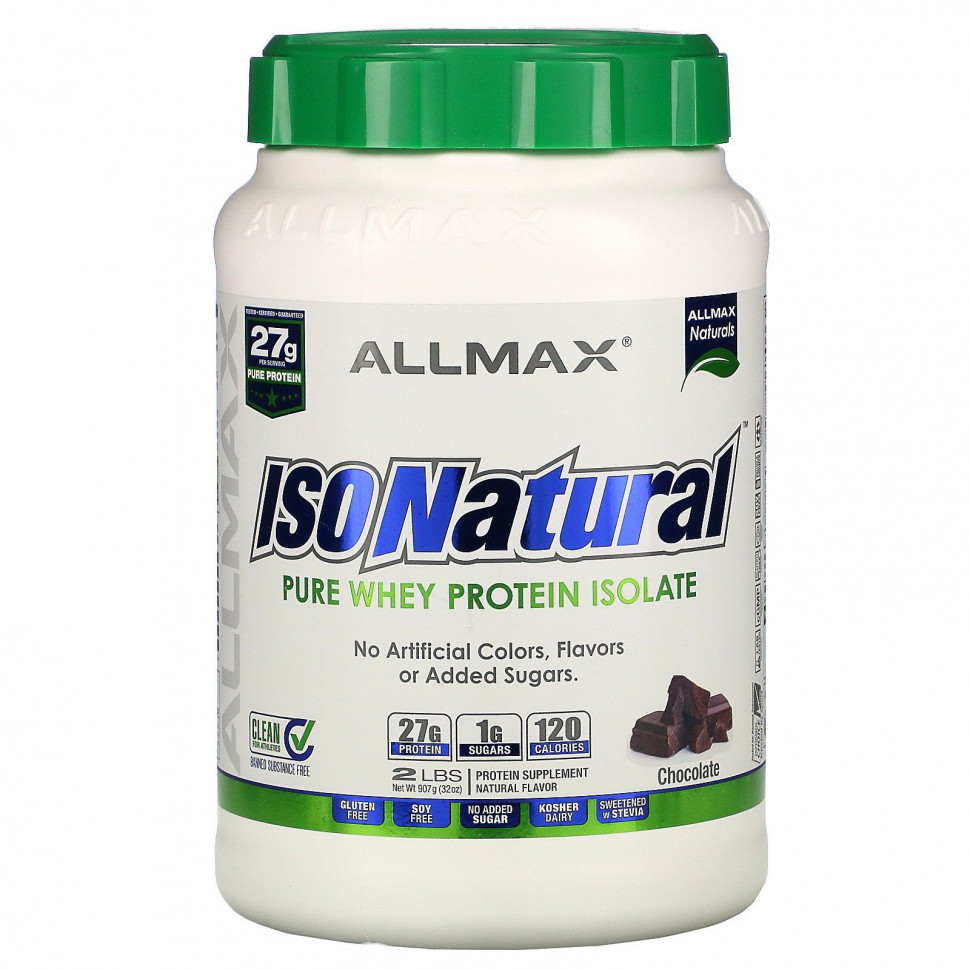 ALLMAX Nutrition, IsoNatural, 100% -    , , 2  (907 )  8490