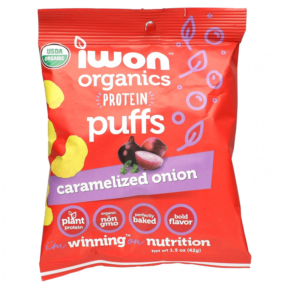 IWON Organics, Organics Protein Puffs,  , 8   42  (1,5 )  6260