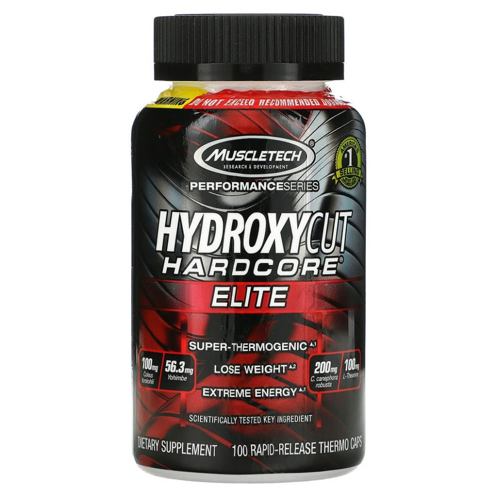 Hydroxycut,  Performance, Hydroxycut Hardcore, Elite, 100      5100