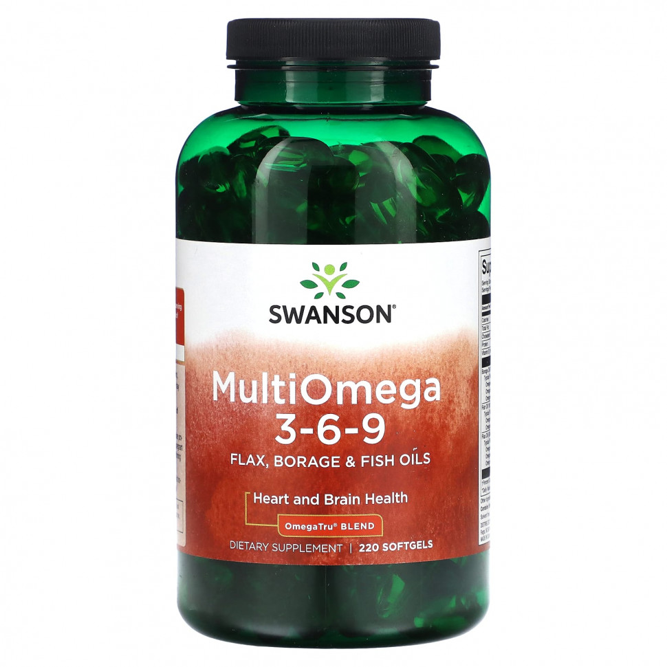 Swanson, Multi Omega 3-6-9`` 220    5020