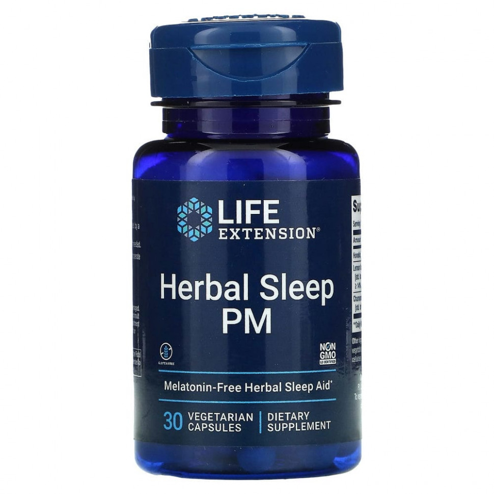 Life Extension, Herbal Sleep PM, 30    2700