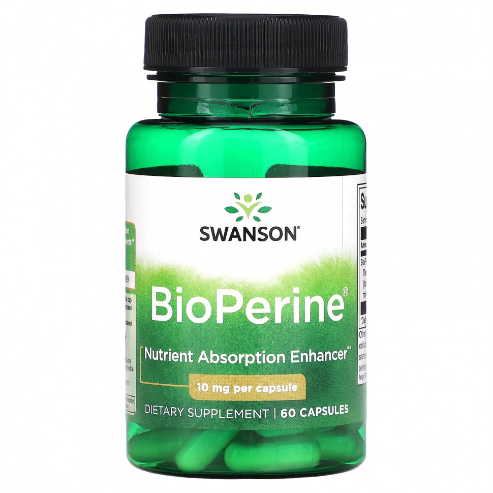 Swanson, BioPerine, 10 , 60   900