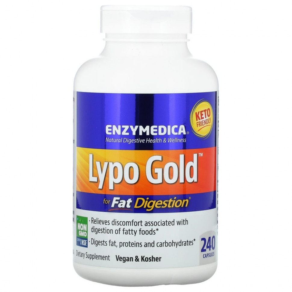 Enzymedica, Lypo Gold,    , 240   11990