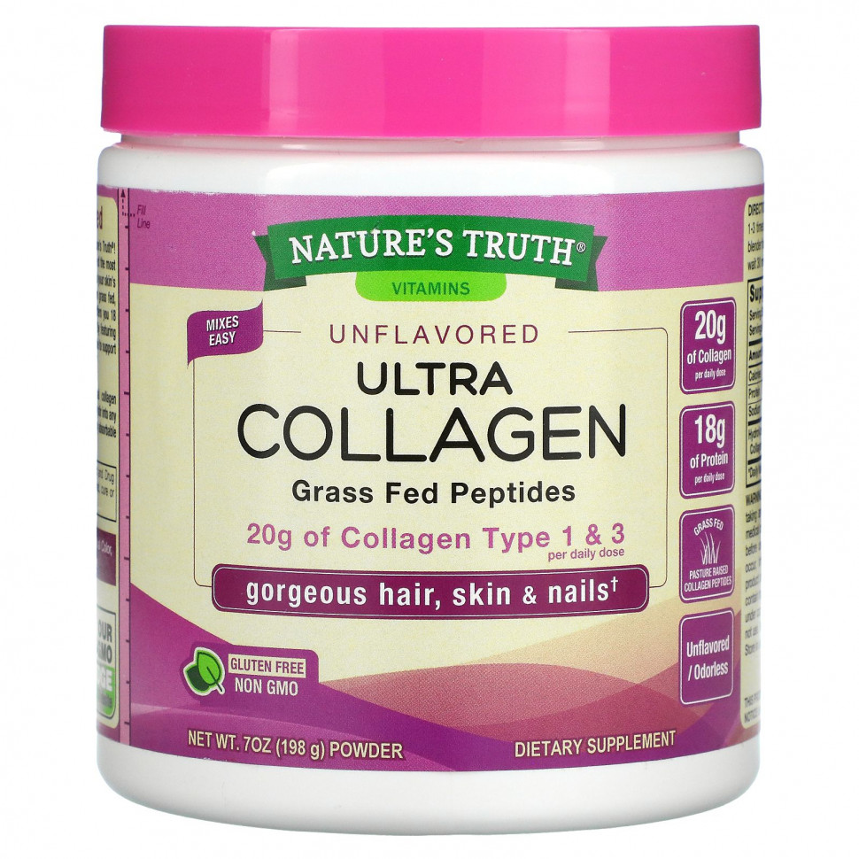 Nature's Truth, Ultra Collagen Powder,  , 198  (7 )  3730