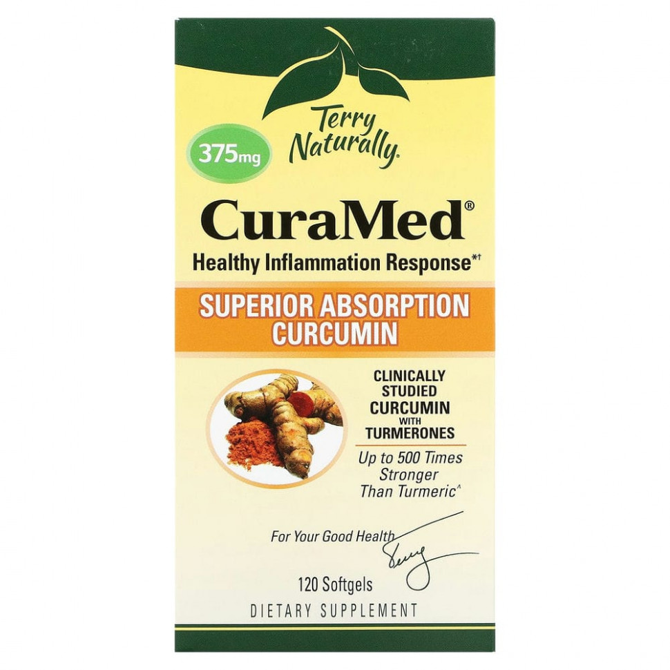  IHerb () Terry Naturally, CuraMed, 375 , 120   , ,    8420 