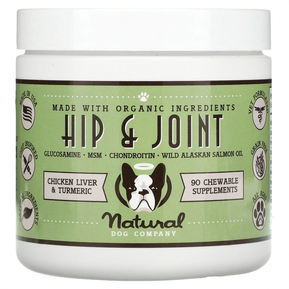 Natural Dog Company, Hip & Joint,   ,    , 90  , 284  (10 )  5090