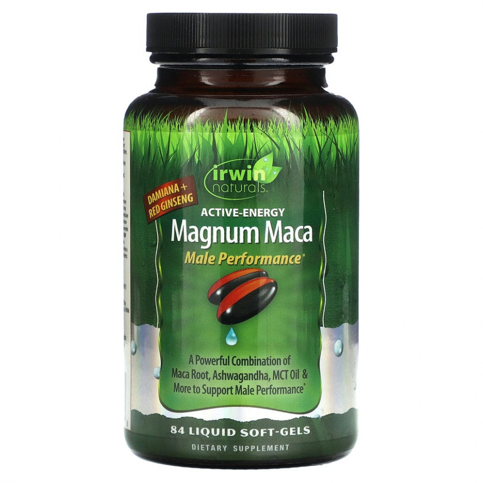 Irwin Naturals, Magnum Maca Male Performance, 84    4750