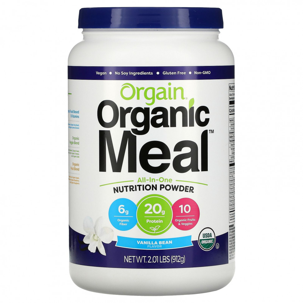 Orgain, Organic Meal,   , , 912  (2,01 )  9240