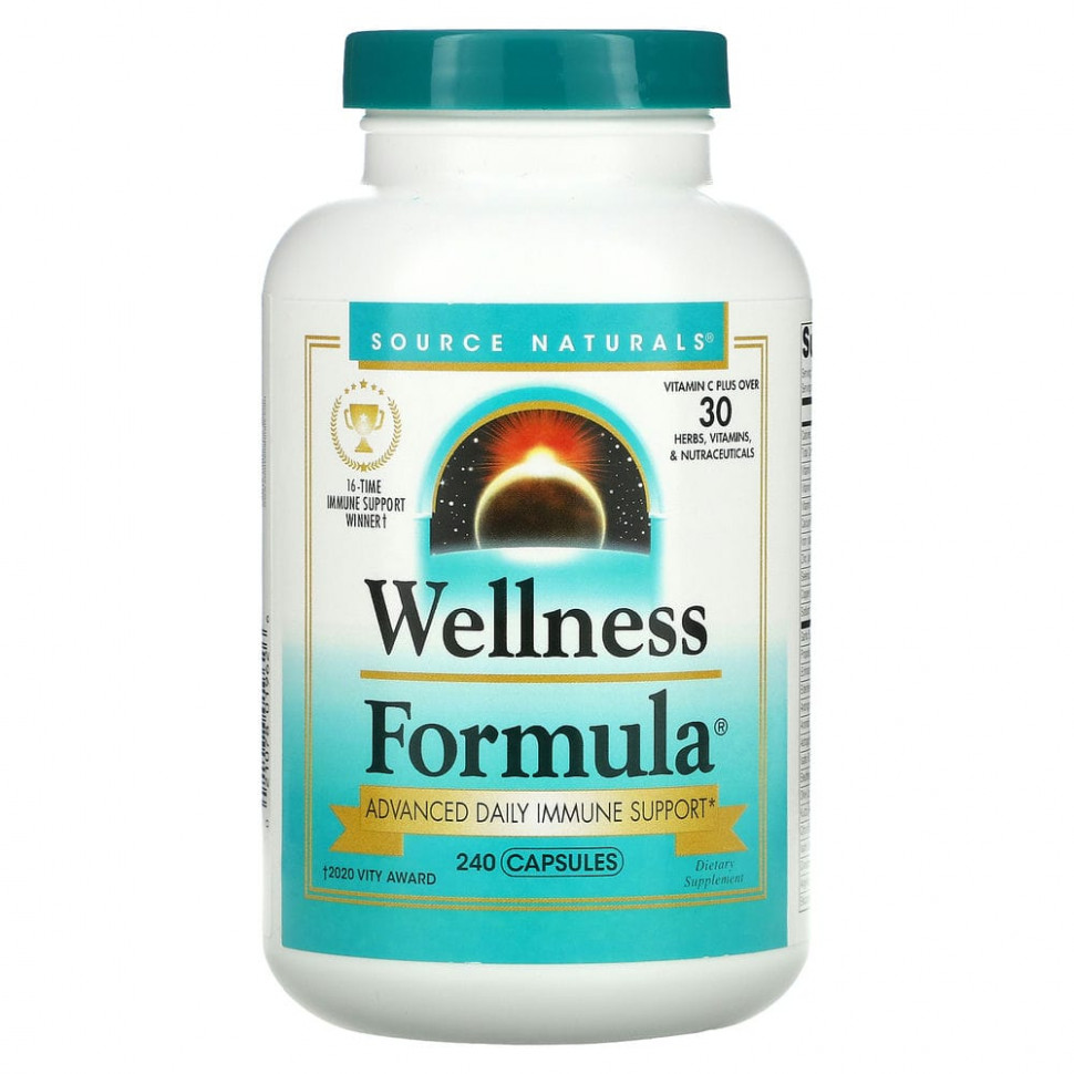 Source Naturals, Wellness Formula,    , 240   6490