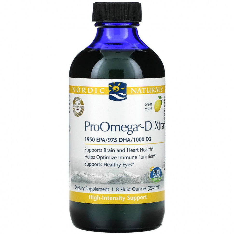 Nordic Naturals, ProOmega-D Xtra, , 237  (8 . )  12580