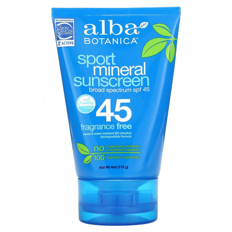 Alba Botanica, Sport,   , SPF 45,  , 113  (4 )  2460