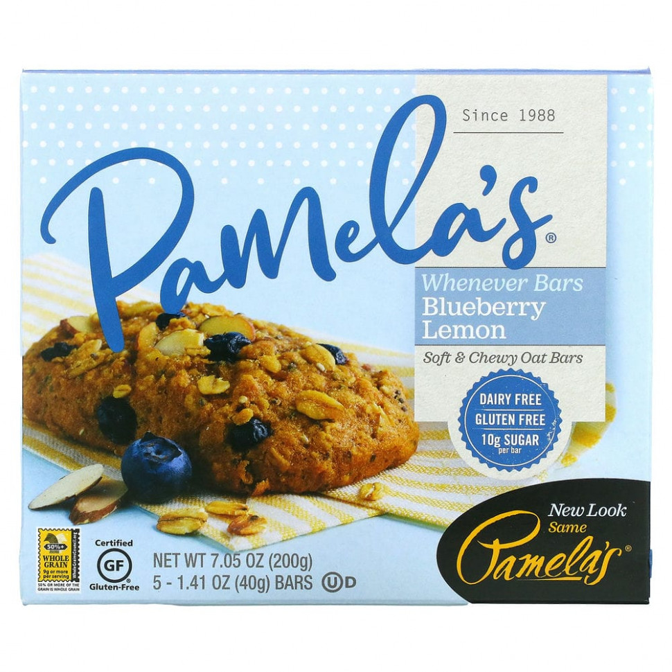 Pamela's Products, Wheever Bars, ,   , 5 , 40  (1,41 )   1820