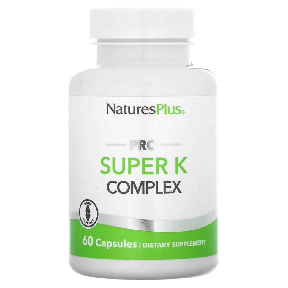 NaturesPlus, Pro Super K Complex, 60   3190