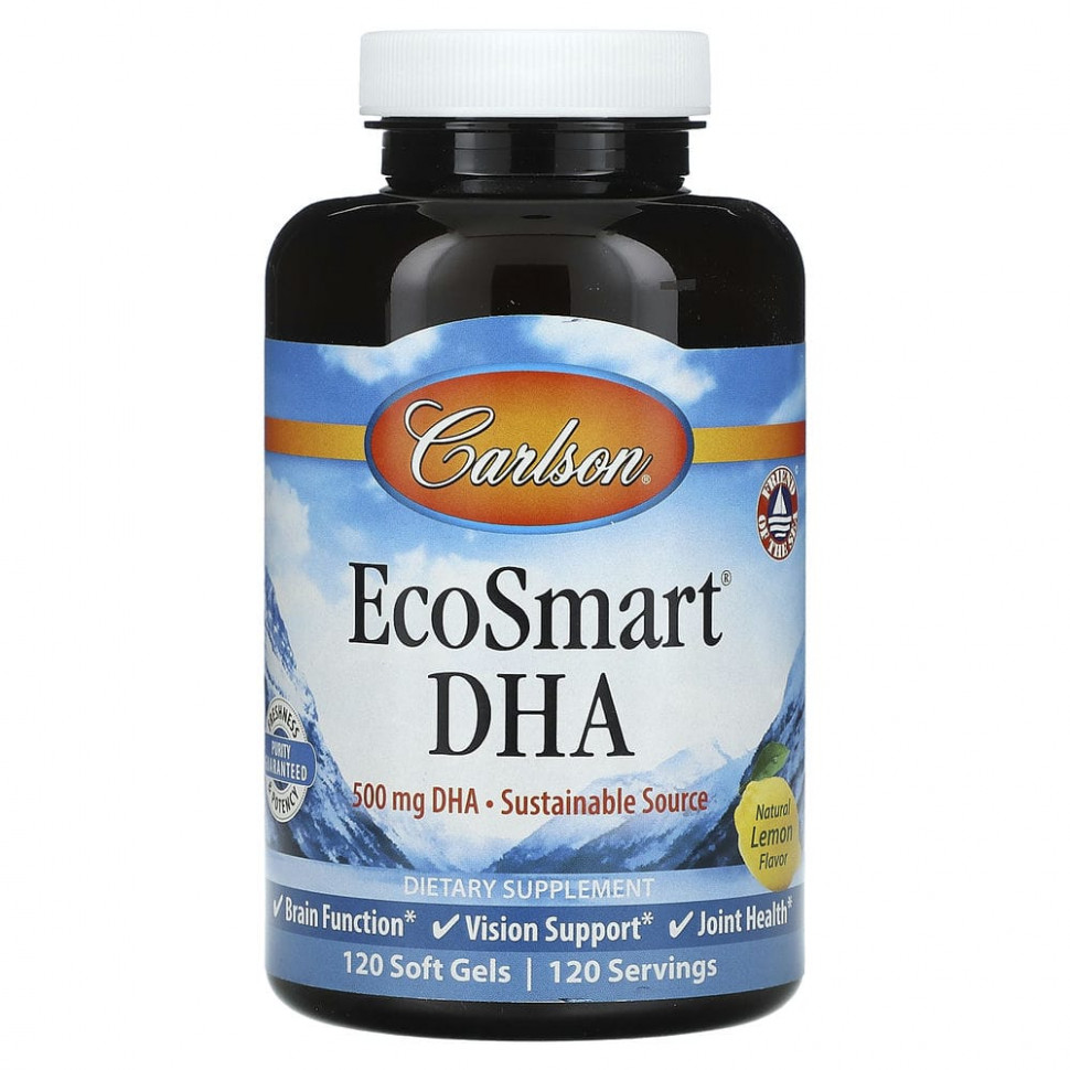 Carlson, EcoSmart DHA,  , 500 , 120    6440