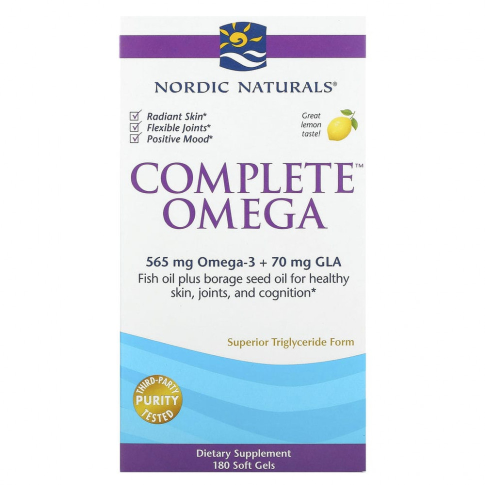 Nordic Naturals, Complete Omega,  , 1000 , 180    7920