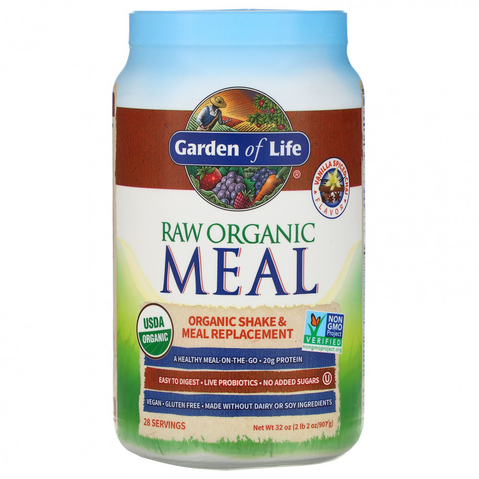 Garden of Life, RAW Organic Meal,    ,    , 907  (2  2 )  10370